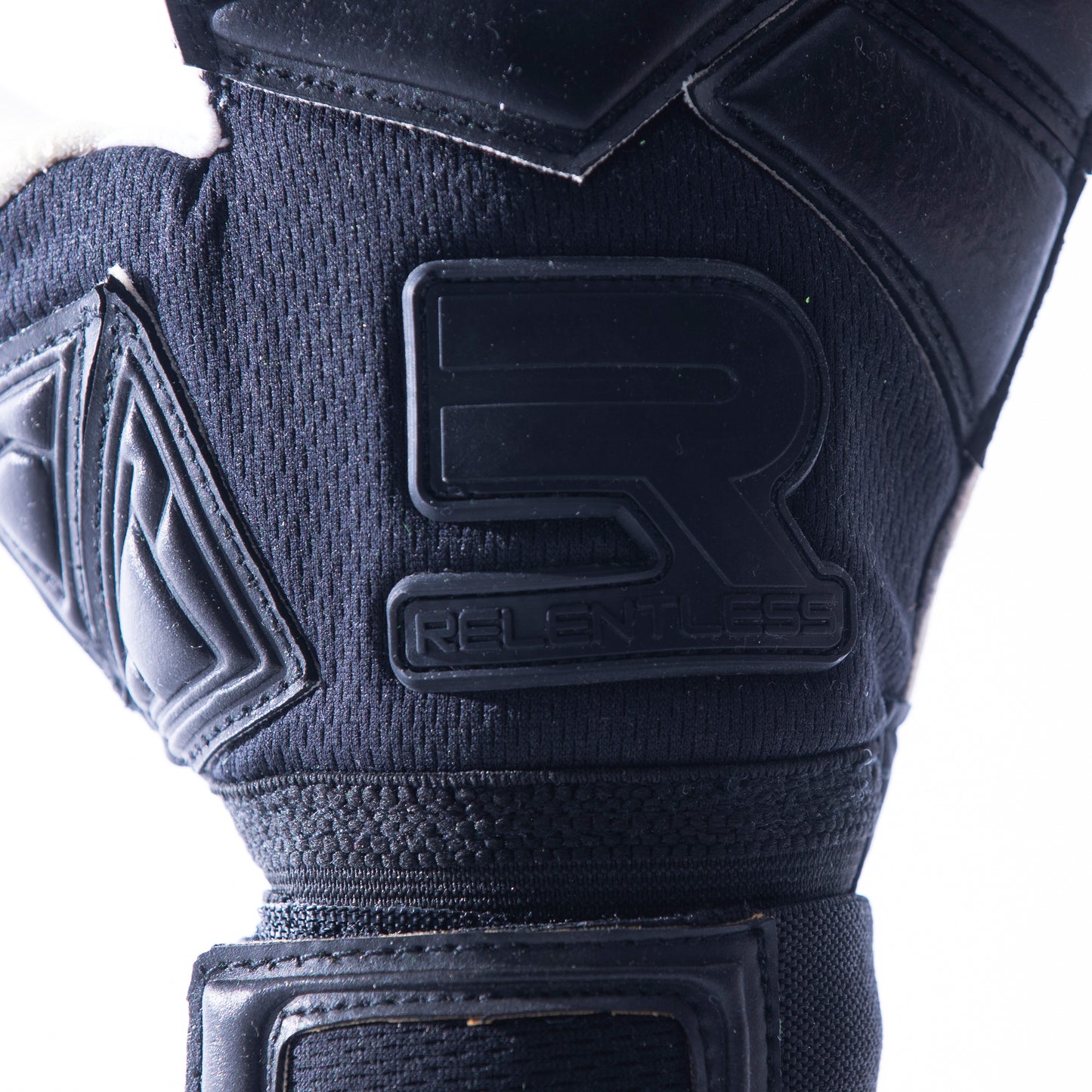 Black goalkeeper glove