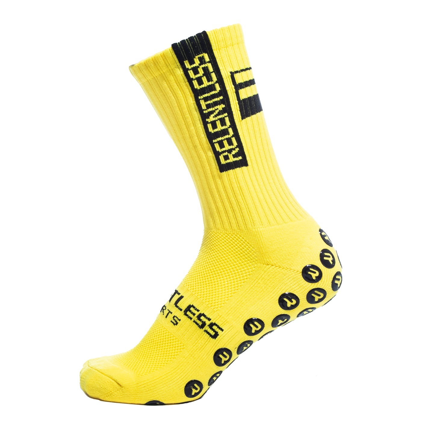 Relentless Grip Sock - Yellow