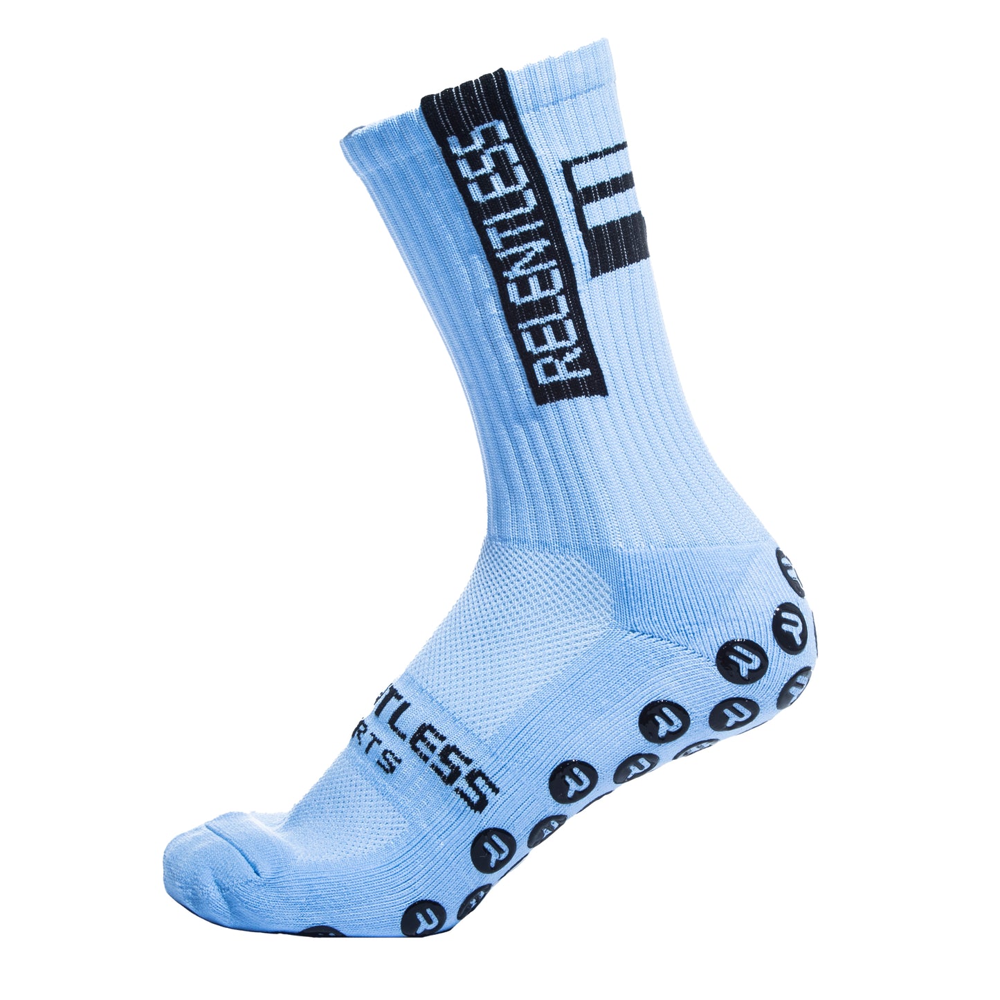 Relentless Grip Sock - Sky Blue