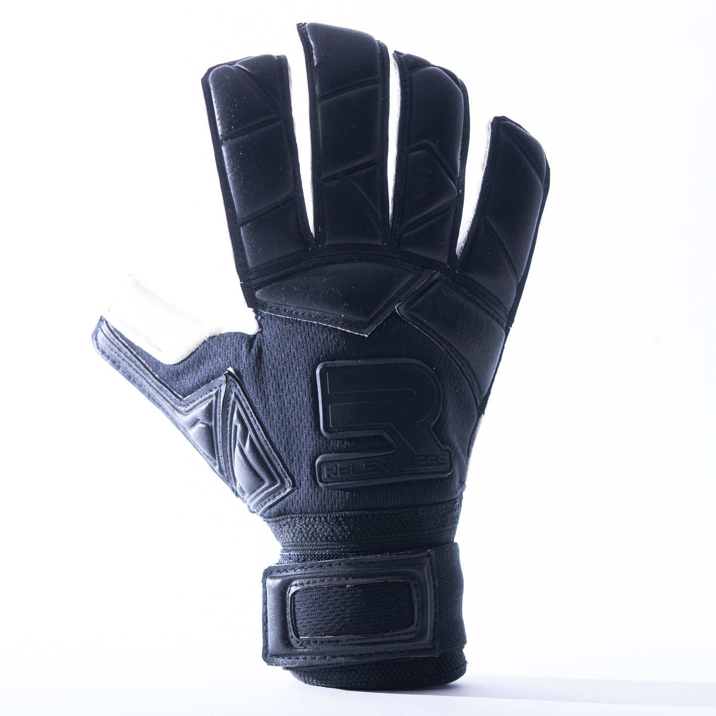 Black goalkeeper glove