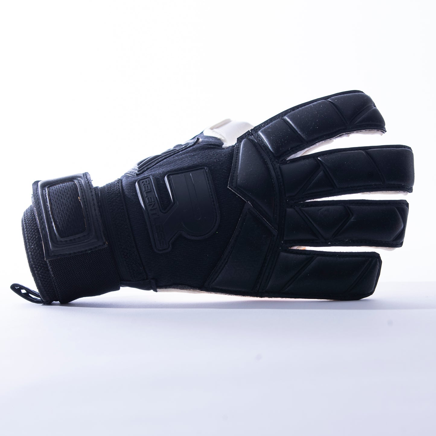 Black goalkeeper glove