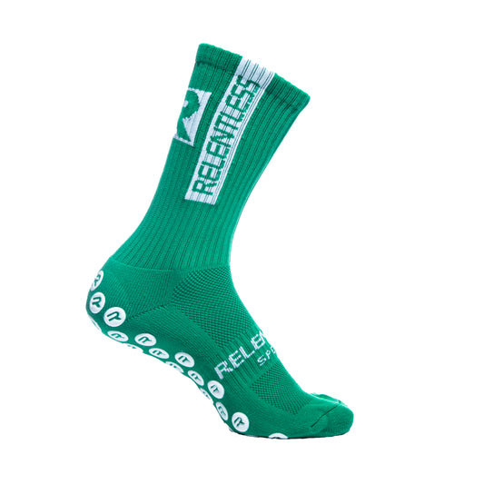 Relentless Grip Sock - Green