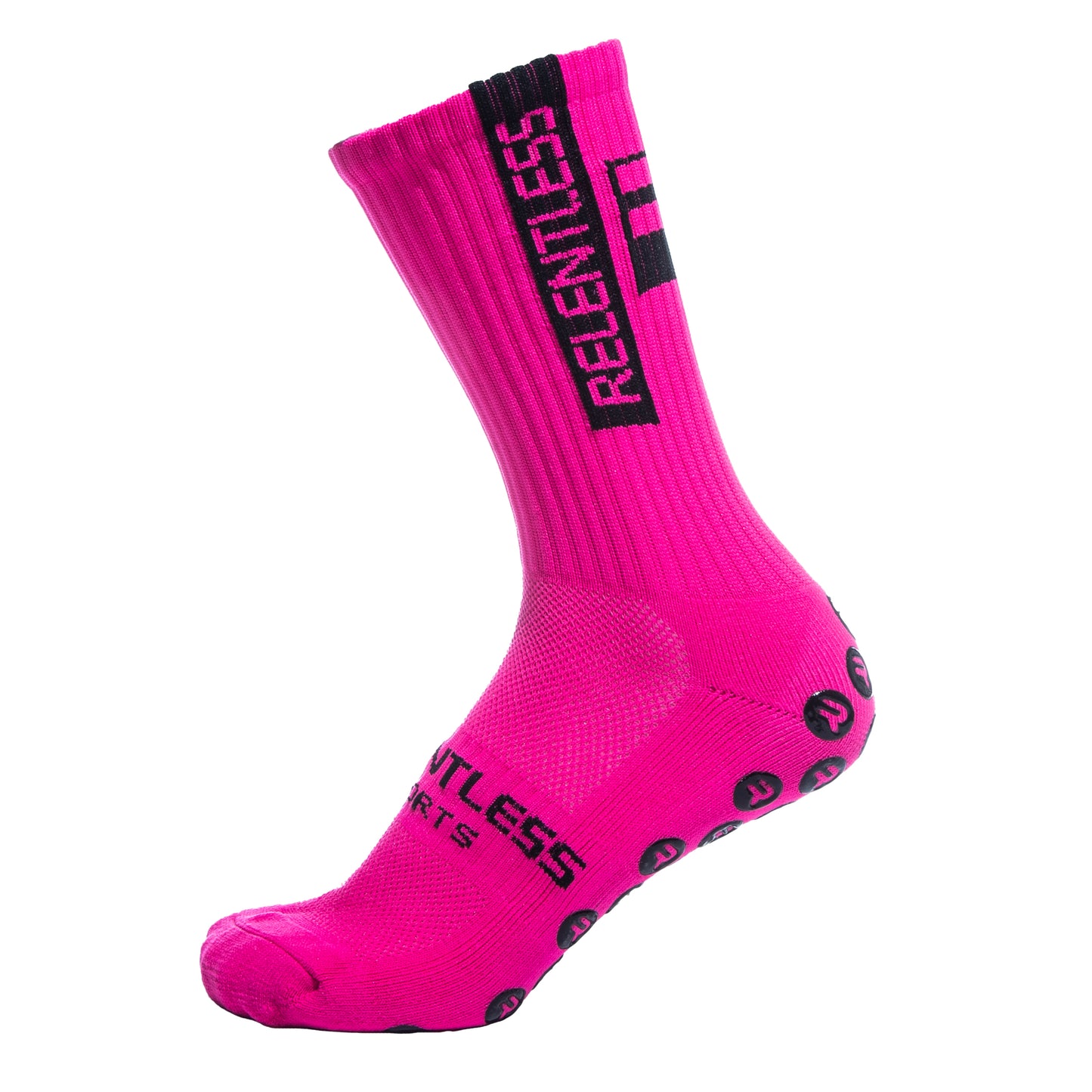 Relentless Grip Sock - Pink