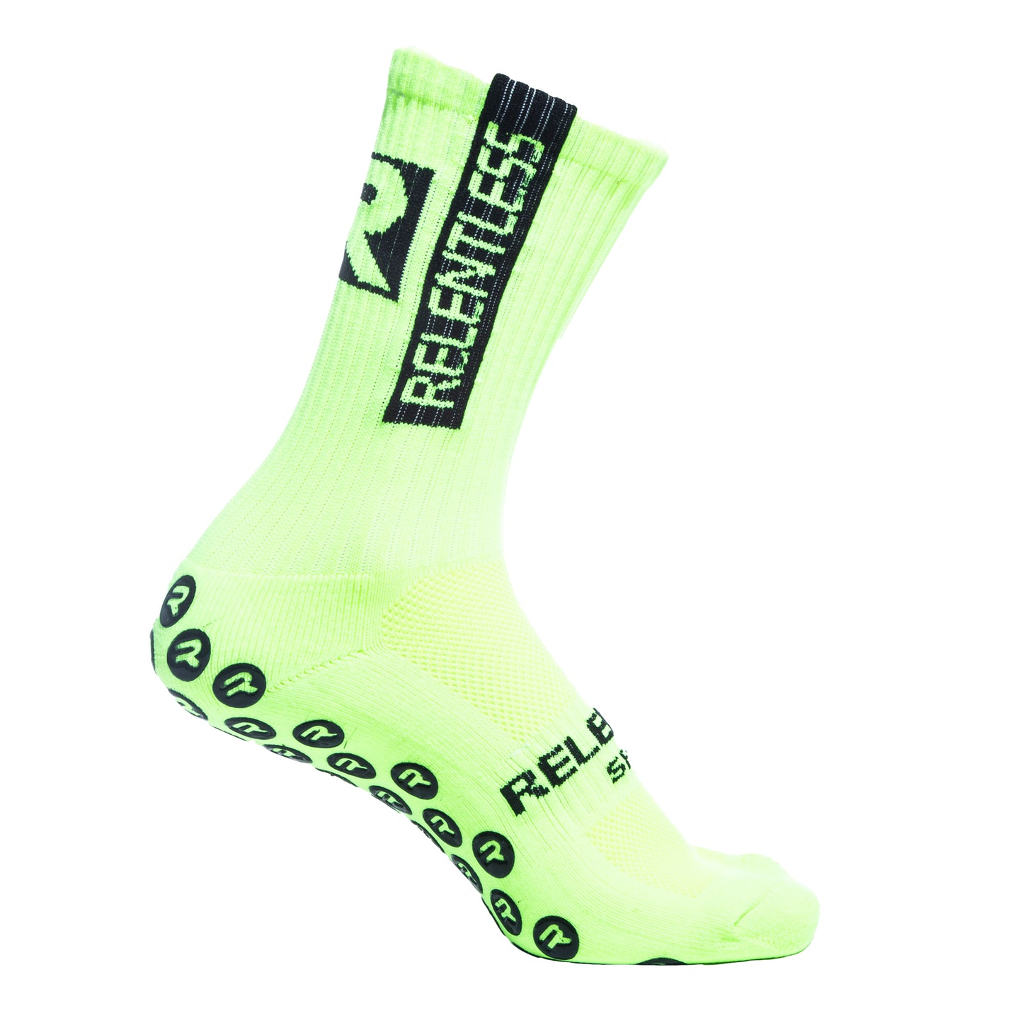 Relentless Grip Sock - Neon