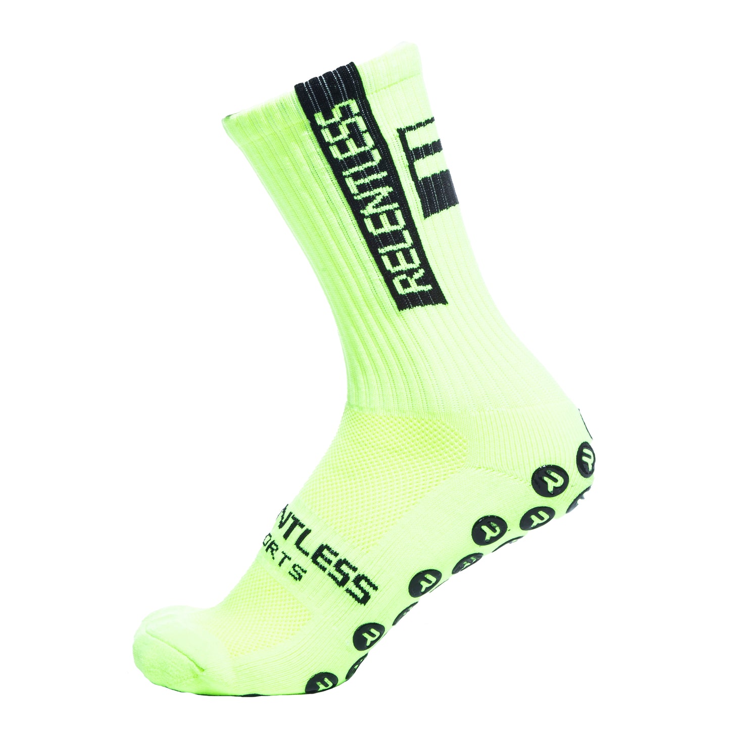 Relentless Grip Sock - Neon